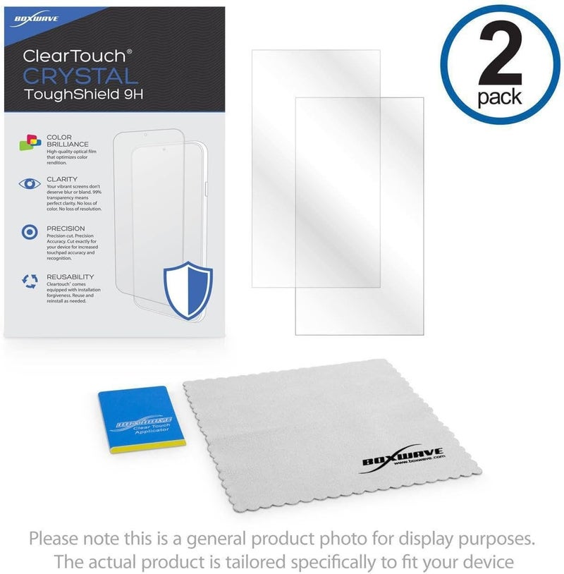 BoxWave Screen Protector Compatible with Neural DSP Quad Cortex - ClearTouch Crystal ToughShield 9H (2-Pack), Clear 9H Tough Flexible Film Screen Protector - Image 5